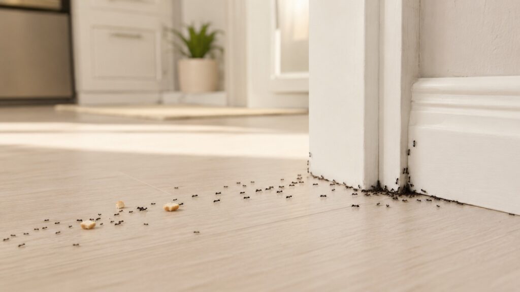 Sightings of ants​